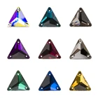 YANRUO 3270 треугольные DIY Стразы шьют на бусины из камня и стекла плоские задние Стразы для одежды