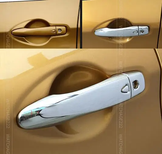 Аксессуары подходят для NISSAN QASHQAI J11 CHROME дверные ручки крышки с SMART KEY HOLE крышка защелки отделка под давлением