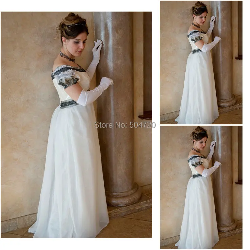 Винтажный костюм в стиле лолита 19 го века Викторианская Civil War Renaissance все размеры