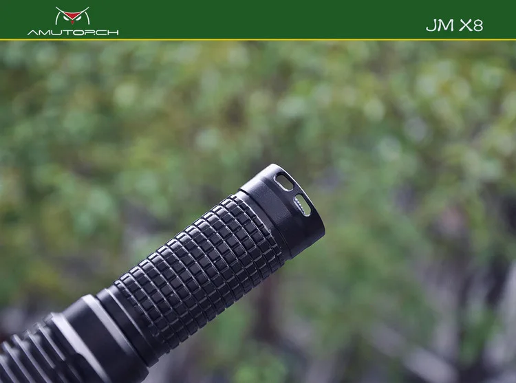 Amutorch X8 новейший CREE XPL HD 1200 люмен портативный тактический светодиодный фонарик 1*26650 фонарик