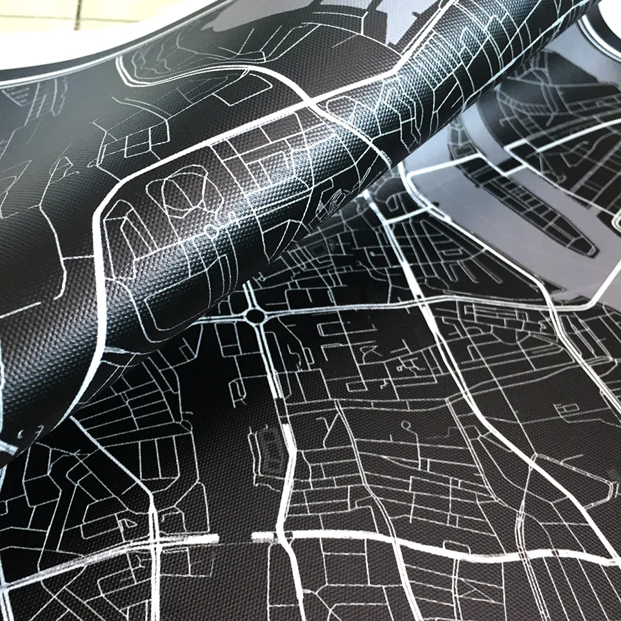 Карта городов мира современный постер Сальвадора картина маслом холст кафе бар
