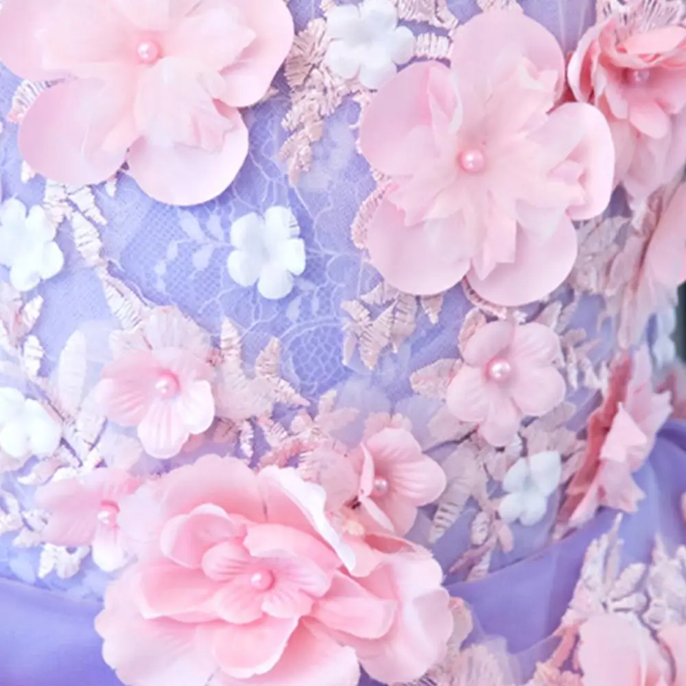 Платье для девочек детское длинное платье на день рождения свадьбу выпускной