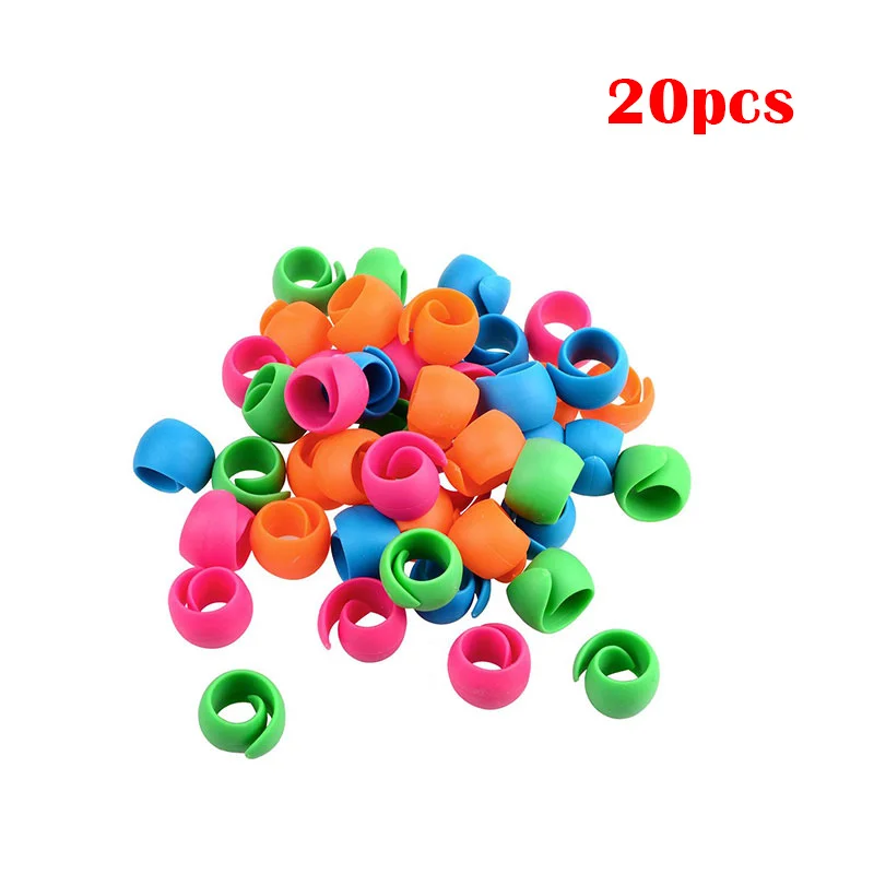 20Pcs Lmdz 5/10/20 шт. нитевая катушка крылатых бобины зажимы держатели держать конусные бобины из размотки пилинг швейная фурнитура - Цвет: 20Pcs