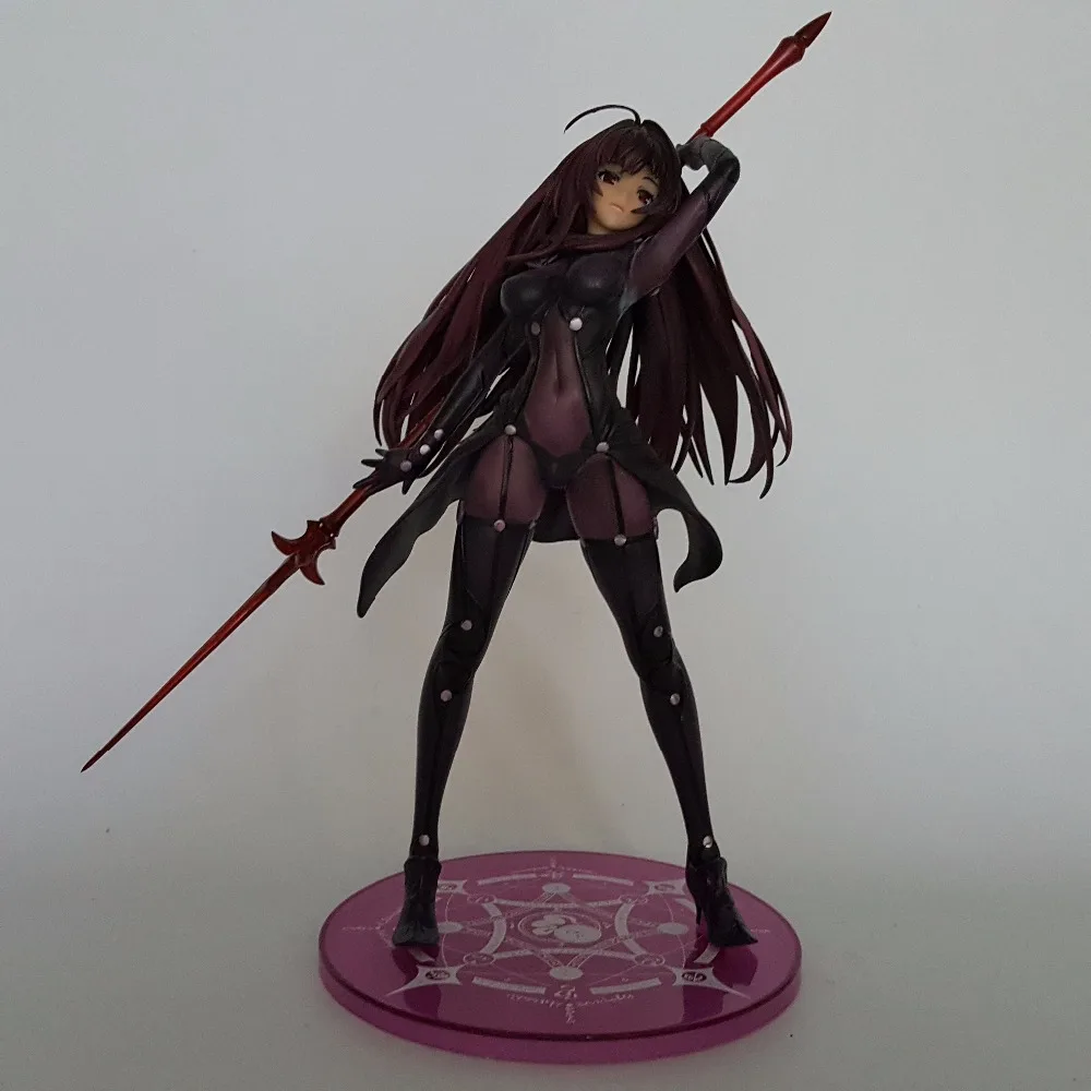 Экшн фигурки Fate/Stay Night Fate Grand Order Lancer ПВХ 270 мм Аквамарин аниме модель Order|action figure