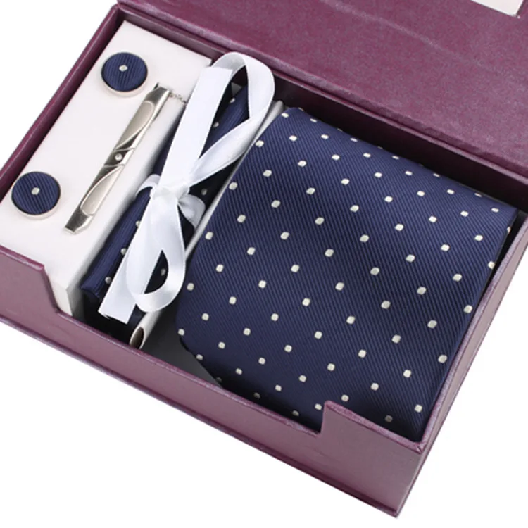 Модный роскошный галстук набор мужских вязаных галстуков мужские галстуки