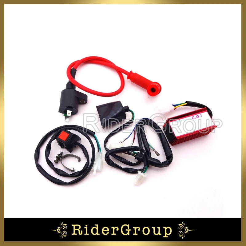 Переключатель остановки зажигания питбайка гоночная катушка AC CDI Коробка