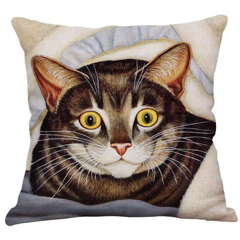 Factory Supply 2017 New Hot Cute Cartoon Cat Pillow Home Baby Room Decorative Kids Cushion For Holiday Gifts | Дом и сад