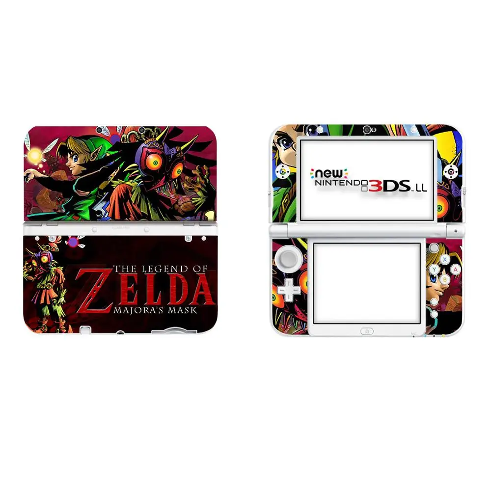 Легенда о Зельде виниловый чехол наклейка Кожа Наклейка для новых 3DS XL скины