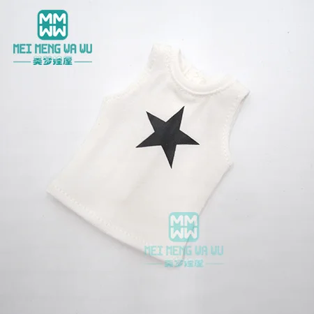 XB--016 1 шт. Blyth Кукла одежда черно-белая полосатая футболка, куртка, спортивные штаны для Blyth, Azone, obitsu, FR 1/6 кукла - Цвет: XB--016