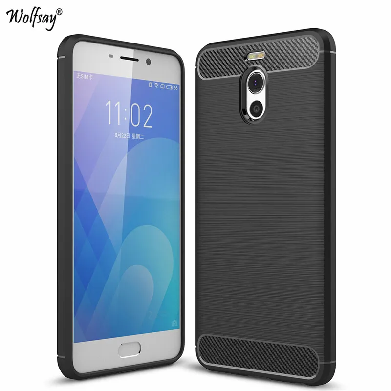 Чехол Wolfsay Meizu M6 Note защитные чехлы M 6 M721H мягкие из ТПУ с кисточкой прочный защитный
