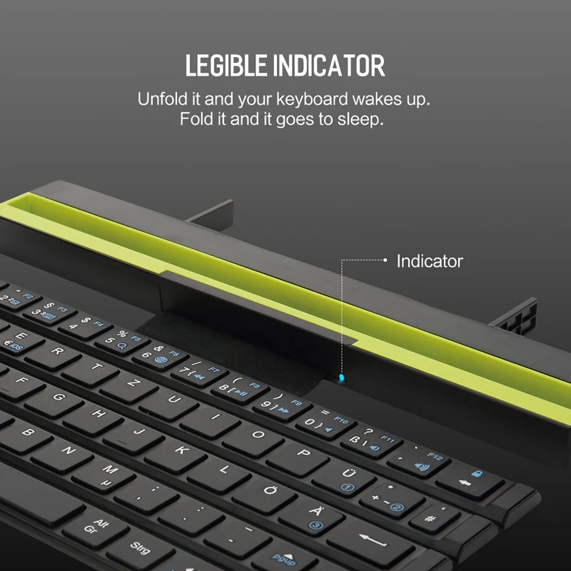 ROCK Multi-Function Rollable Bluetooth Keyboard for iPhone Quick to Switch Foldable iPad Pro Mini Air | Компьютеры и офис