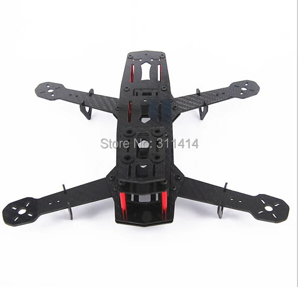 1 компл. Светонепроницаемая рамка квадрокоптера из углеродного волокна QAV250 Mini 250