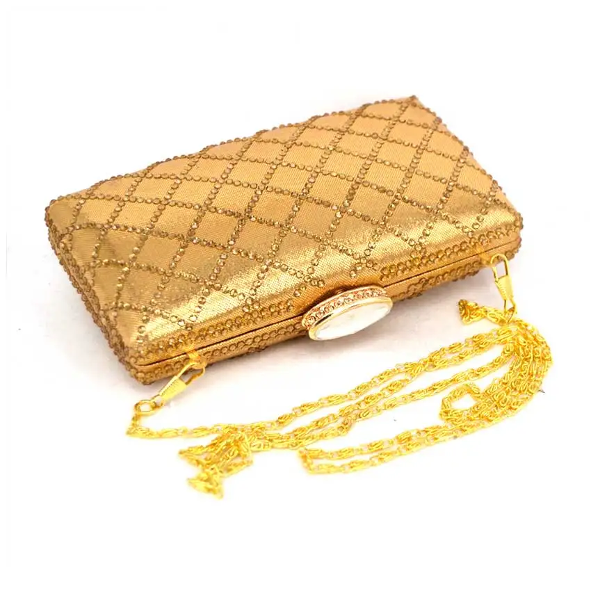 Новинка 2017 Свадебная вечерняя сумочка цвета шампанского ручная работа хит