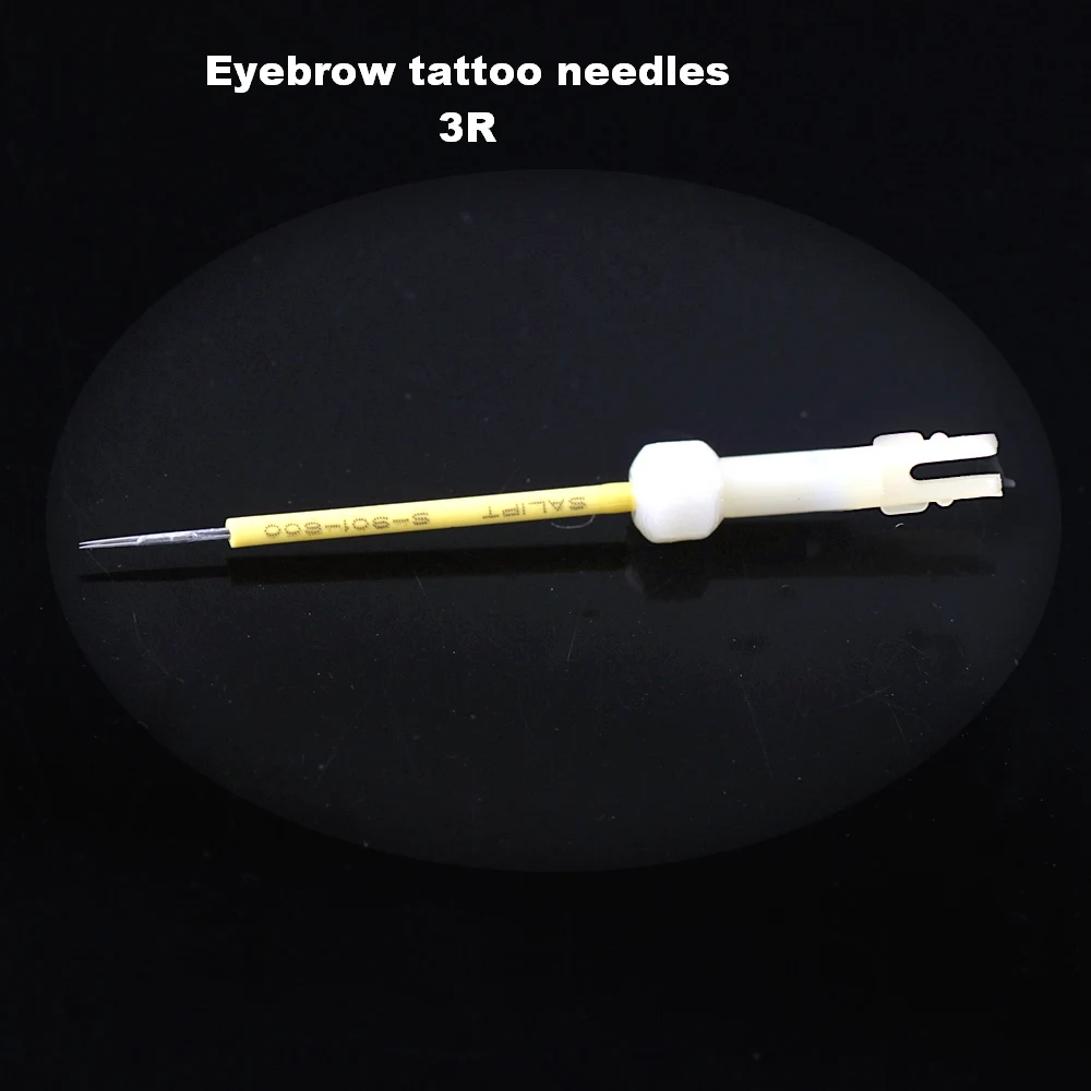 50 шт. профессиональные иглы для перманентного макияжа|needles 3r|permanent makeup needlesmakeup needles