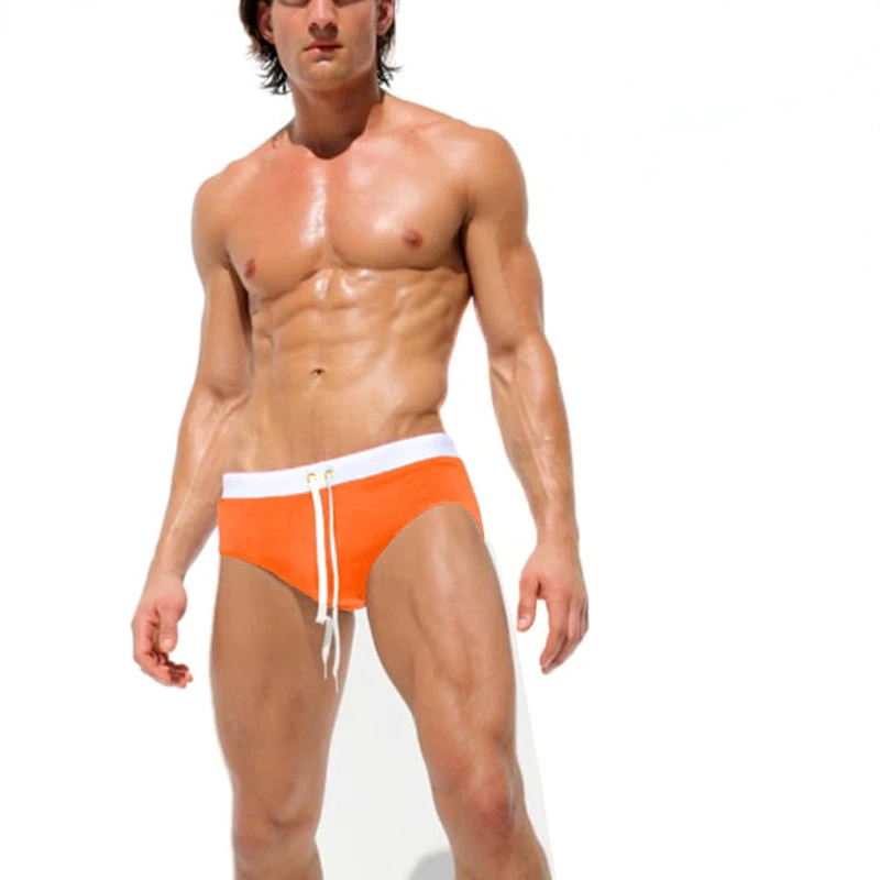 

2019 Summer Man Swimsuit Sexy Swimwear Men Swim Shorts Briefs Maillot De Bain Homme Banadores De Hombre Zwembroek Heren Sunga
