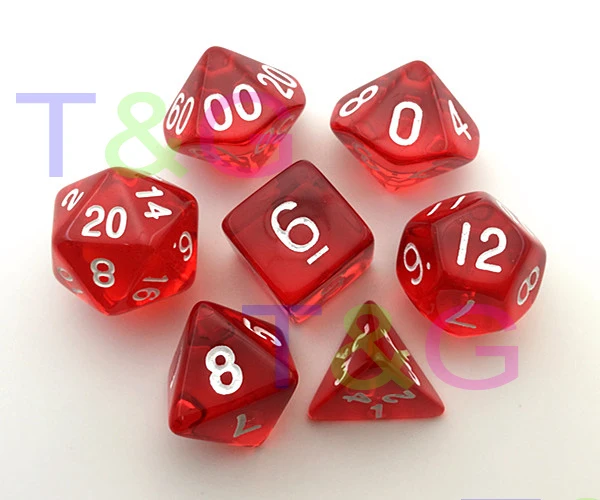 105 красочные игральная кость с черная сумка, T& G радугой 15 полных комплектов D4 D6 D8 D10 D10% D12 D20 для ролевой игры DND Настольная игра