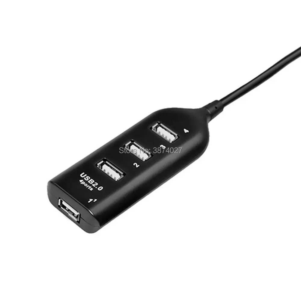 Высокоскоростной USB 2 0 концентратор 4 порта 480 Мбит/с концентраторы для ноутбука