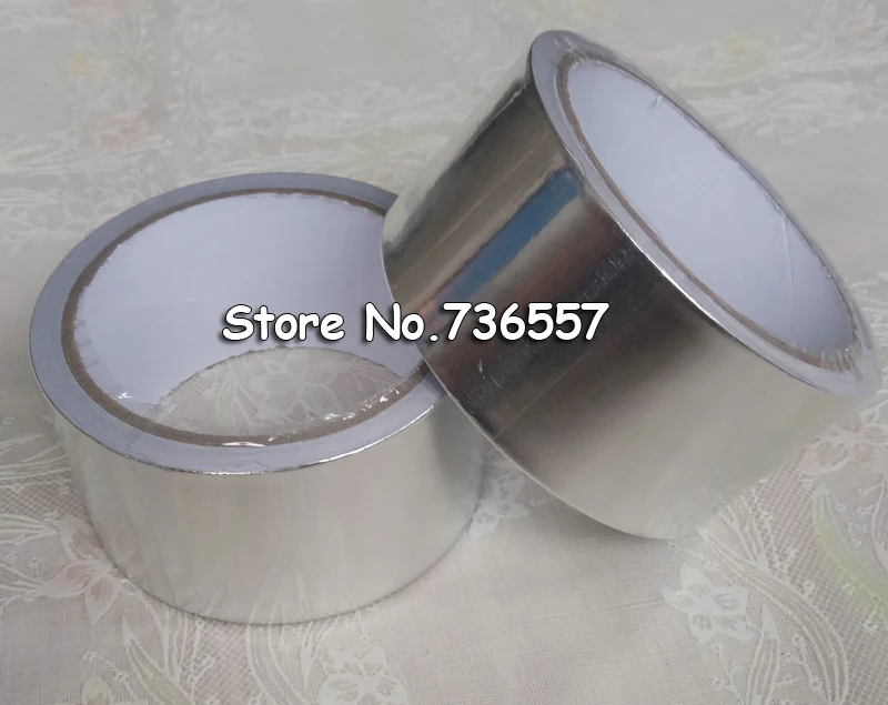 Клейкая лента из алюминиевой фольги 5 см * 17 м|adhesive tape|tape thermalfoil adhesive tape |