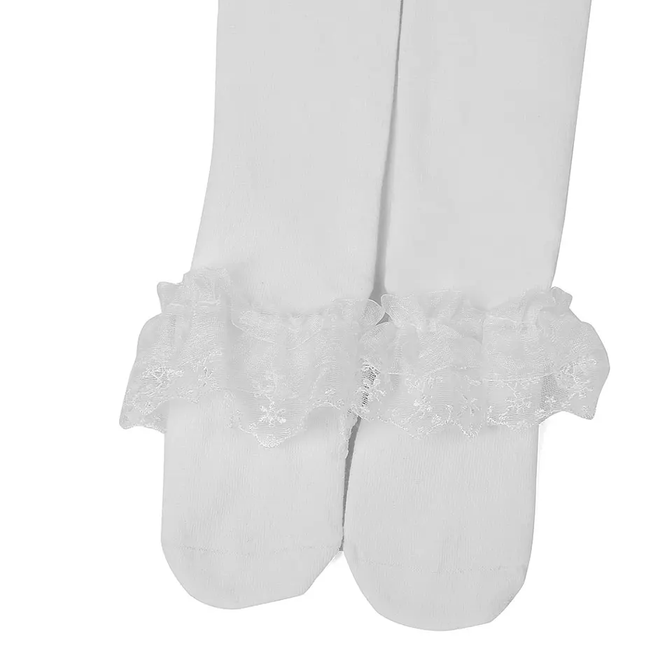 

MSMAX Children Tight Lace Cotton Princess Toddler Infant Kids Girls Tights Cotton Warm Pantyhose