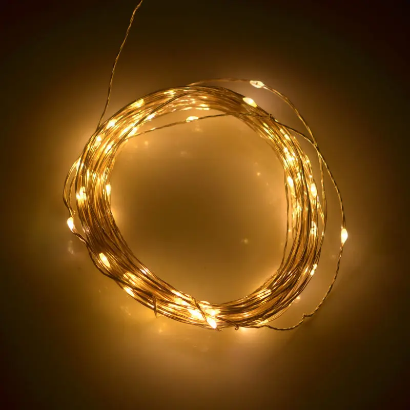 2M 5M 10M Copper Wire String Light USB Garland Fairy Lights Waterproof For Wine Bottle Christmas Party Decoration | Освещение