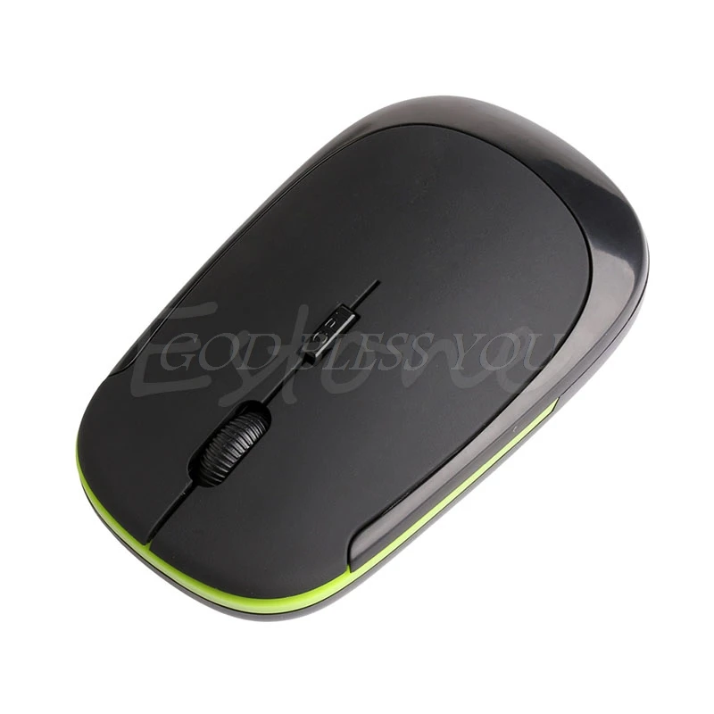 Ультратонкая Беспроводная оптическая мышь Mini USB 2 4G 4 ГГц 1600 DPI Прямая
