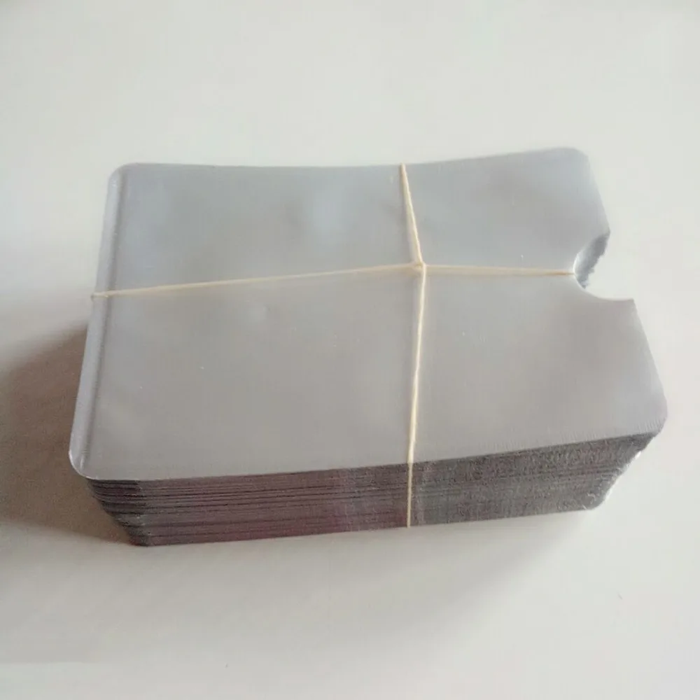 100 шт Анти RFID держатель карты блокировка ID протектор сканирование чехол