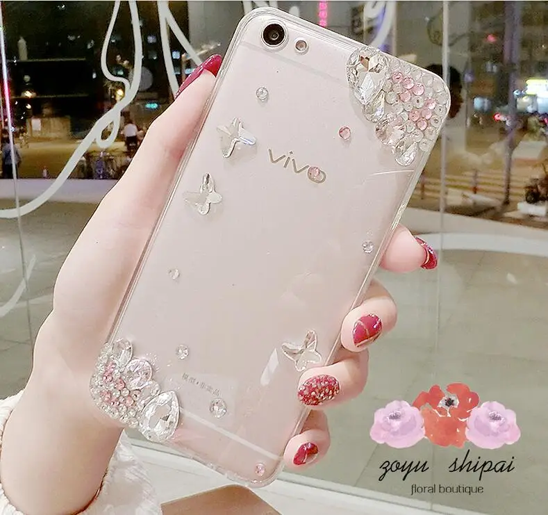 Кольцо-держатель Стразы для ZTE Blade A3 A5 A7 2019 2020 V9 V10 Vita L8 чехол с бриллиантами и