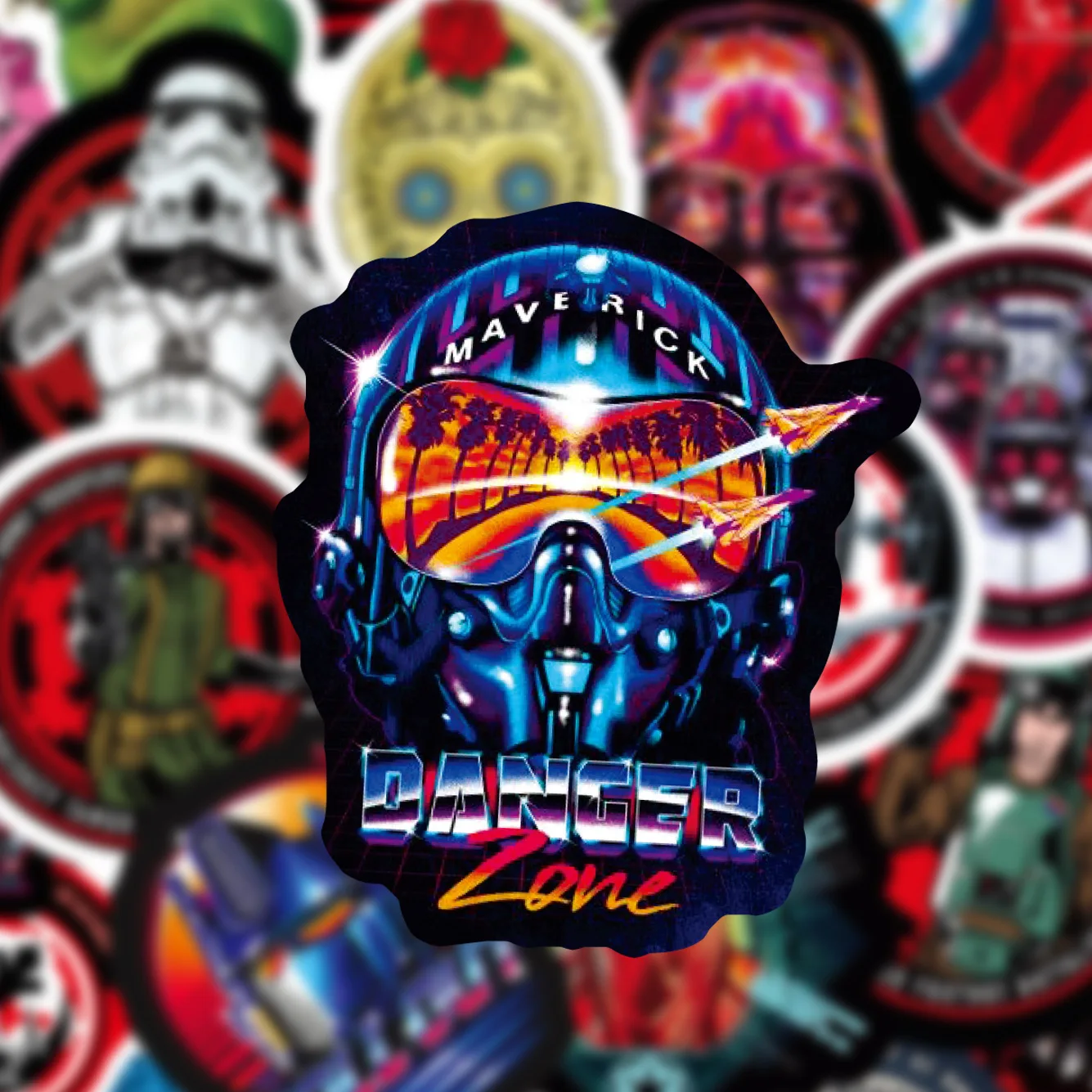 50 шт./компл. новые граффити Звездные войны Наклейки для багажа ноутбука Наклейка