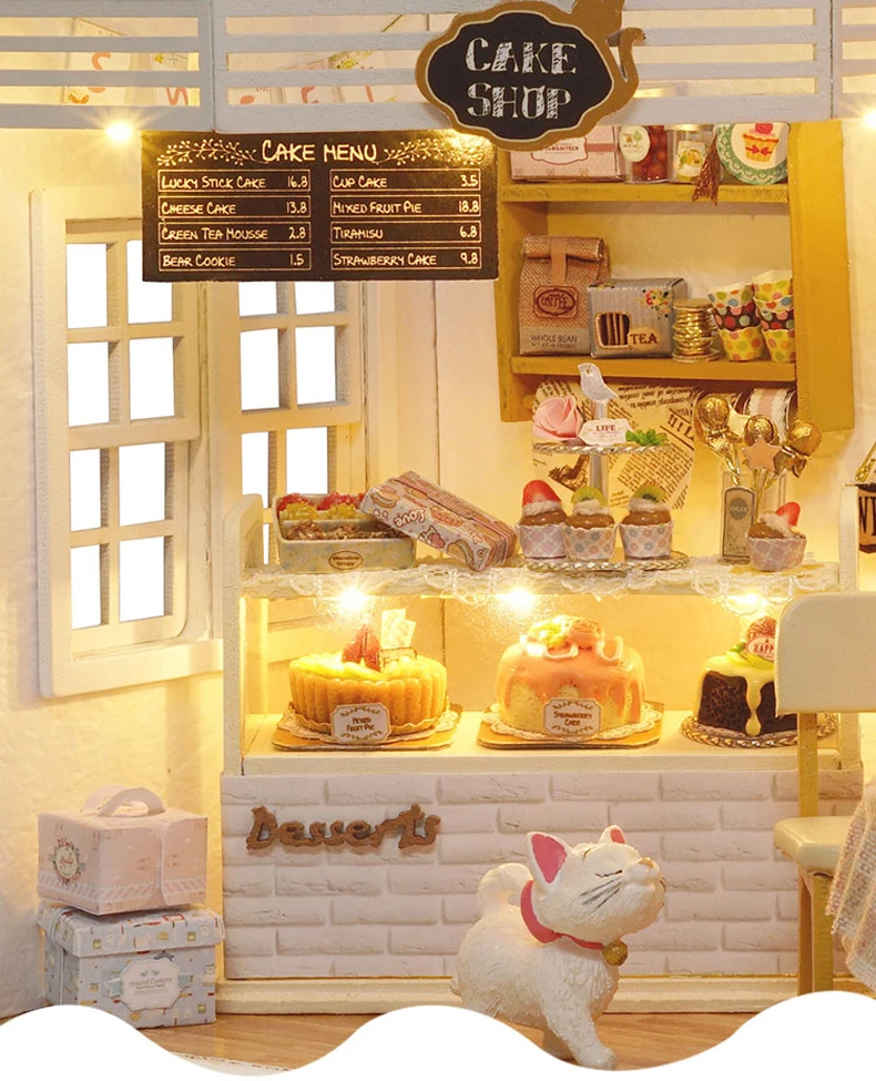 CUTEBEE mucineca для дома miniatura сделай сам для дома Z07