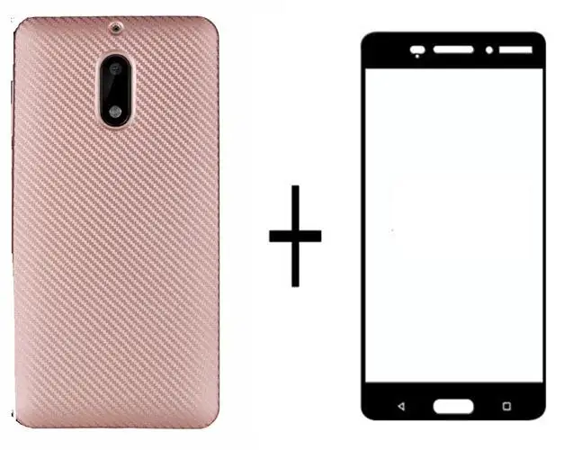 Для Nokia 5 Чехол 6 3 крышка жесткая Защитная матовая задняя панель с эффектом