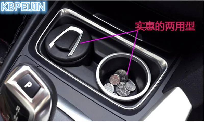 Автомобильный Стайлинг пепельница для сигарет со съемным ящиком Ford mondeo kuga fiesta