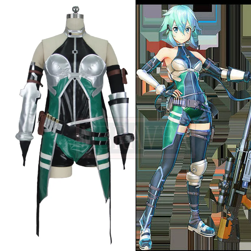 Обувь для вечеринки в Стиле косплей Sword Art Online:Fatal Bullet Asada Синон Косплэй костюм