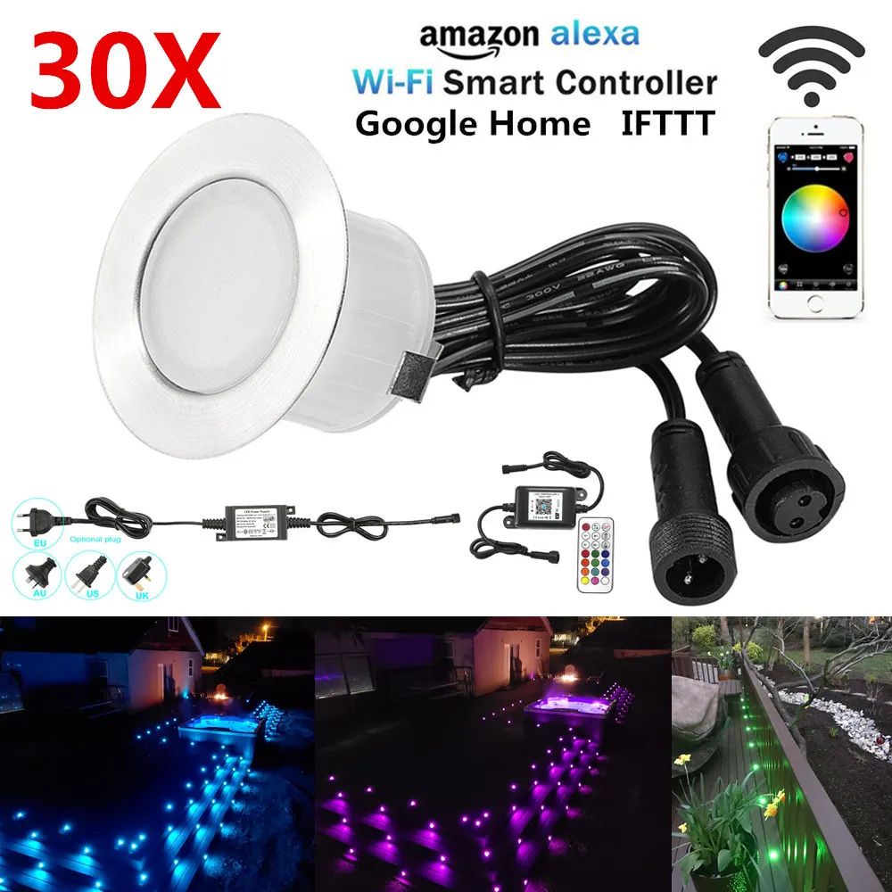 30 шт./лот приложение WI FI музыка контроллер диммер таймер 47 мм 12 V RGB