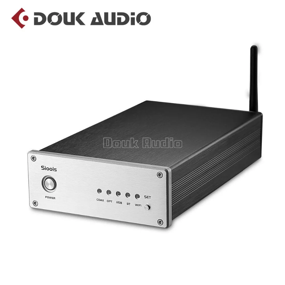 Douk аудио Hi-end HiFi 2* PCM1794 ЦАП Декодер XMOS USB WiFi DLNA/Airplay Bluetooth аудио плеер ATPX