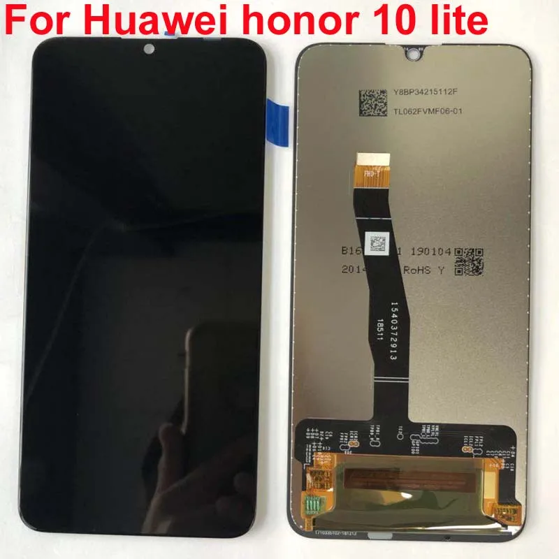 6 21 &quotAAA оригинал с рамкой для Huawei honor 10 lite HRY LX2 LX1 ЖК дисплей кодирующий