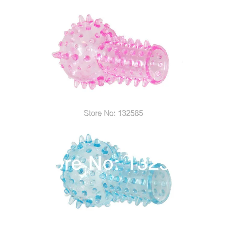 Pleasure Toys Sex Adult Products for men elastic sex crystal finger sleeve free shipping | Красота и здоровье