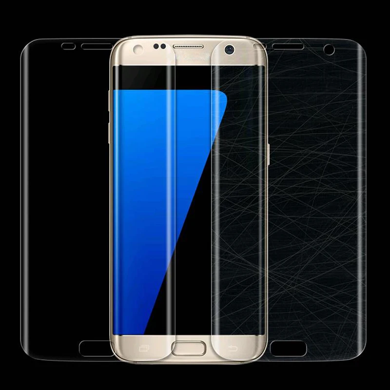 3D Full Coverage Screen Protector For Samsung Galaxy Note 9 S9 8 S8 plus S7 Edge S6 Soft PET Protection Film | Мобильные телефоны и