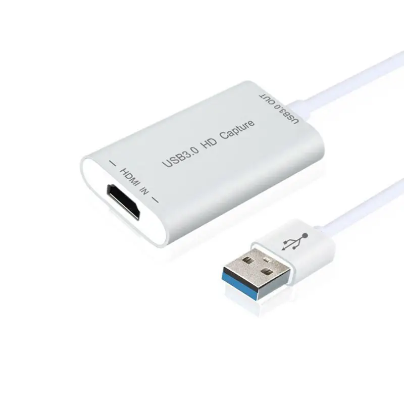 HDMI к USB 3 0 устройство захвата карты Dongle 1080P видео и аудио адаптер Win Mac US|Карты видео-