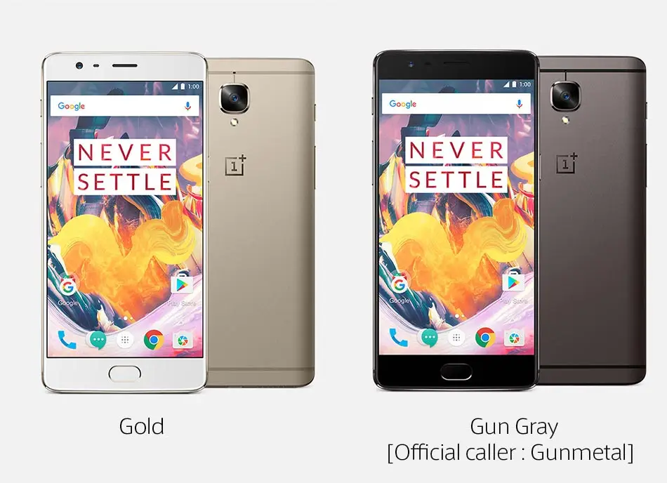 Абсолютно новая глобальная прошивка OnePlus 3 T 64 GB смартфон A3010 5," Snapdragon 821 6 GB 128 GB Android отпечаток пальца NFC мобильный телефон