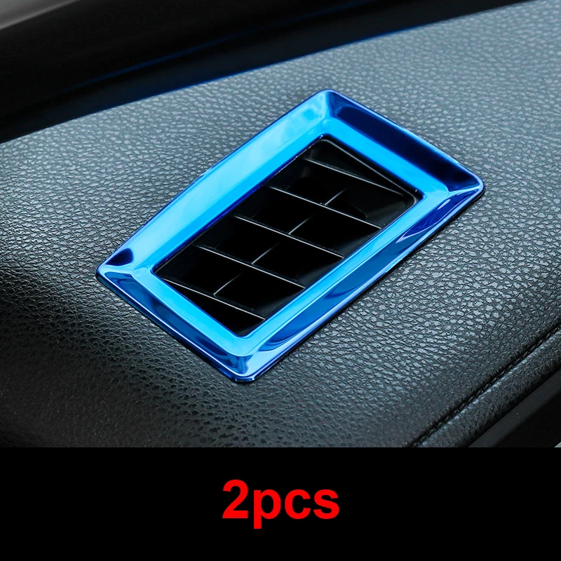 

Для TOYOTA Corolla 2014-2018 Рамка для украшения выходного отверстия колонна рога украшение кольцо из нержавеющей стали