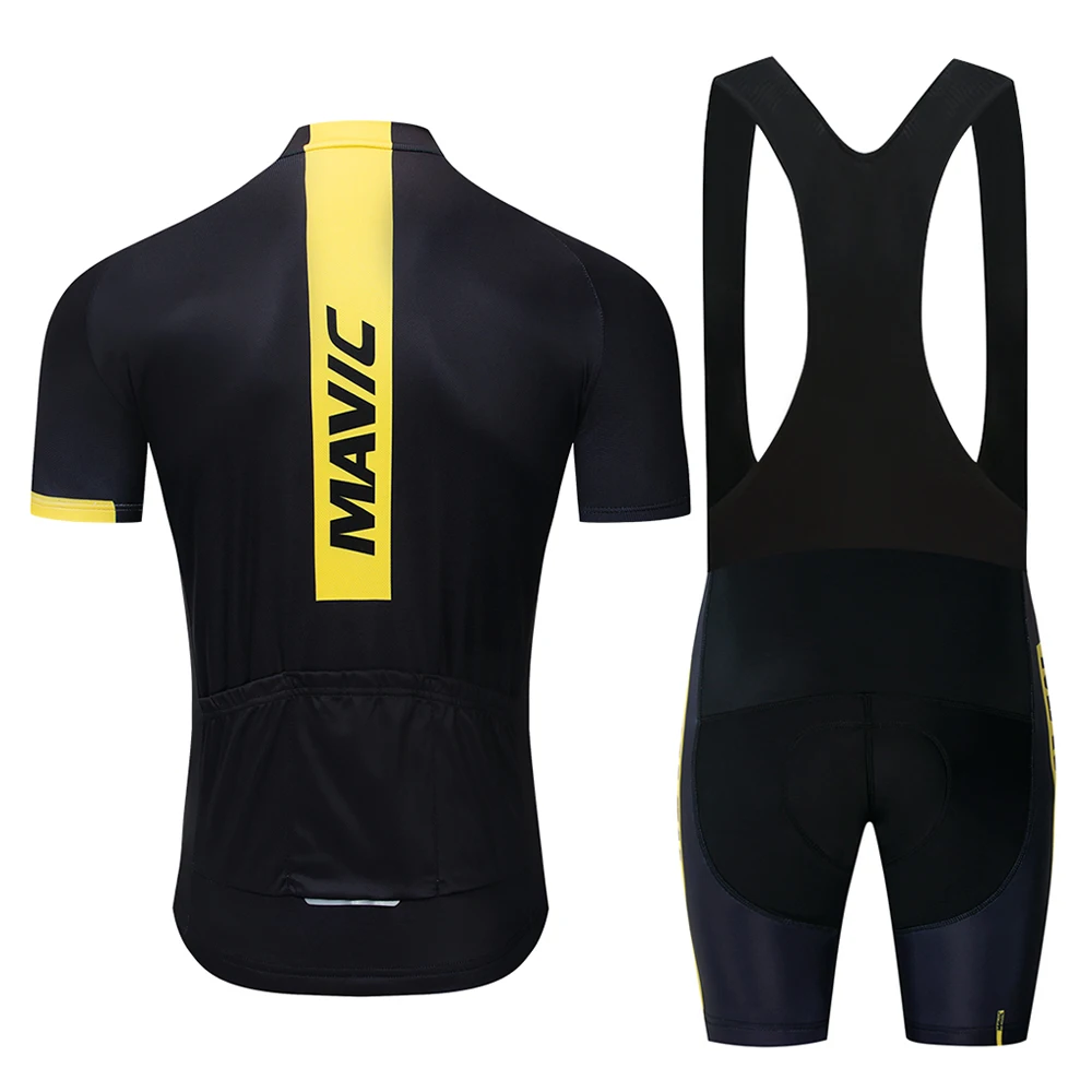 Новинка летние комплекты для велоспорта Мужская одежда MAVIC team короткий рукав mtb
