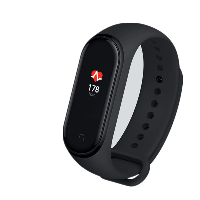 Xiaomi mi Band 4 глобальная Версия смарт-Браслет фитнес-трекер mi Band 4 браслет 5ATM водонепроницаемый 0,9" OLED экран пульсометр