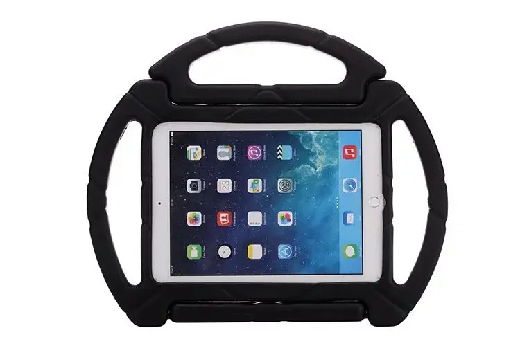 Мультфильм 3D колеса дети ручка Обложка для IPad Mini 1 2 3 4 мягкая пена EVA противоударный стенд держатель чехол для IPad Mini 4+ Стилус бесплатно