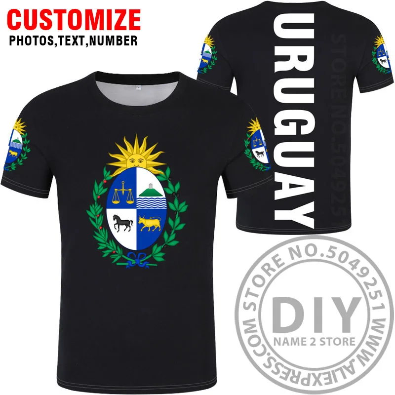 Style 7 URUGUAY футболка, сделай сам,, на заказ, с именем, номером ury, футболка, национальный флаг, uy, одежда для фото, одежда с текстом, одежда для фото, одежда для школы - Цвет: Style 7