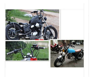 Хром мотоциклов перетащить рули 1 &quot 25 мм Z бары для Harley Davidson Sportster XL883 XL1200 Dyna Wide Glide