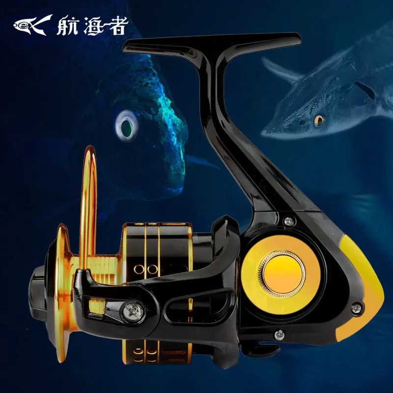 Новая катушка Daiwa продажа рыболовных лодок с рыбным колесом металлическая