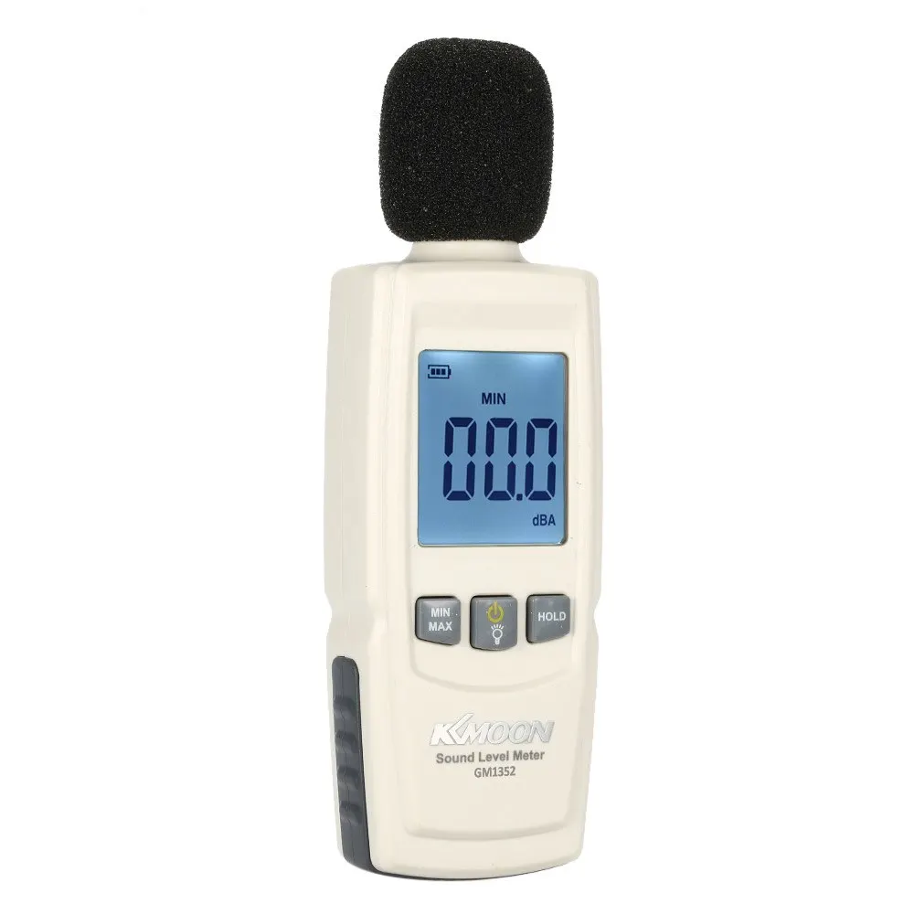 LCD Digital Sound Level Meter Noise Volume Measuring Instrument Decibel Monitoring Tester Diagnostic-Tool 30-130dB | Инструменты