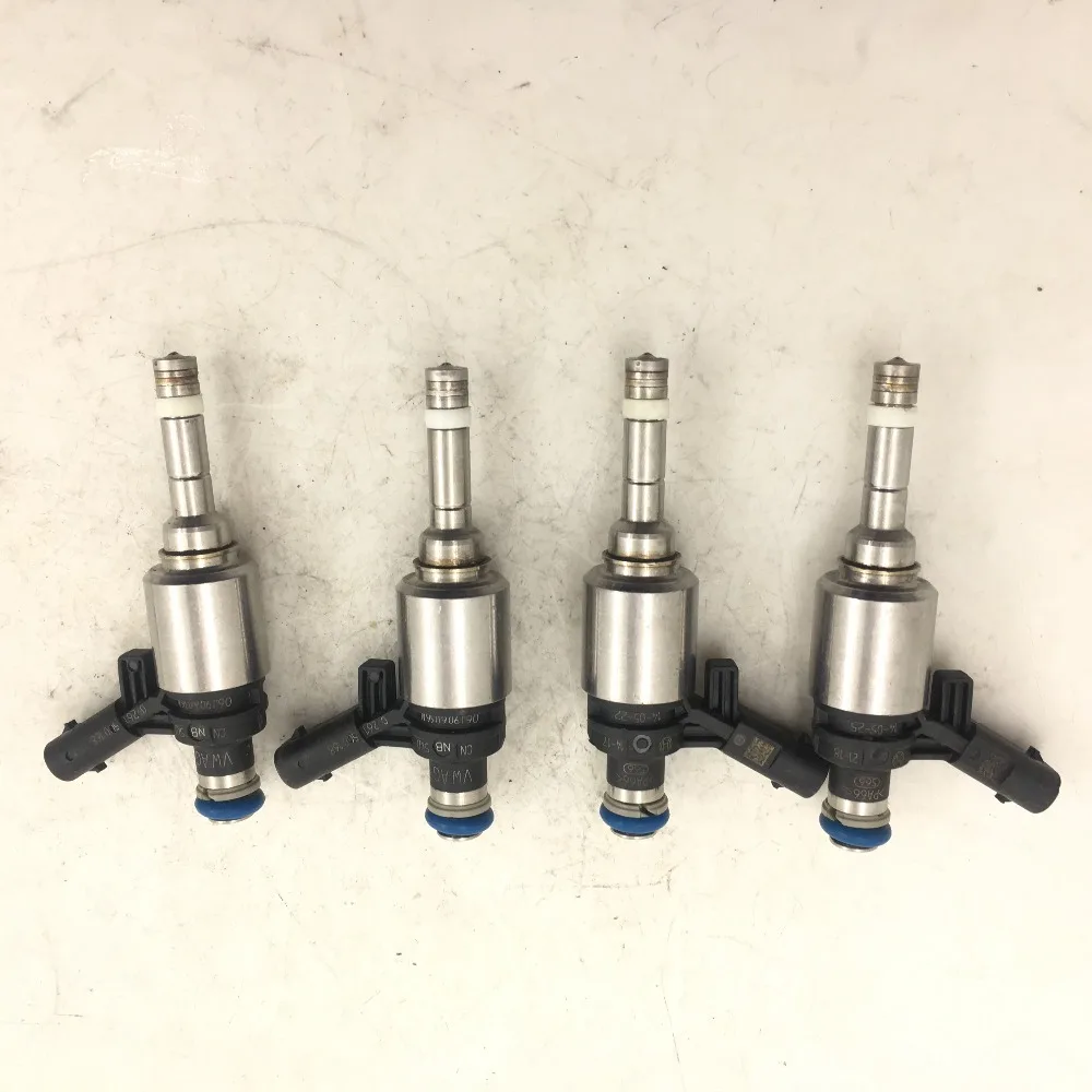 

SherryBerg 4 шт. 06J906036N 0261500168 для Audi A4 A3 TT для форсунки VW Jetta топливный инжектор s топливный инжектор для Bosch набор из 4