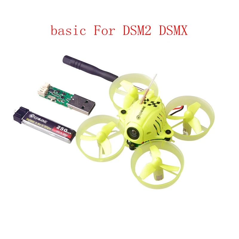 basic DSM2 DSMX Eachine QX65 с 5,8G 48CH 700TVL камерой F3 встроенным OSD 65 мм микро для FPV гоночной рамы RC Дрон Квадрокоптер вертолет - Цвет: basic DSM2 DSMX
