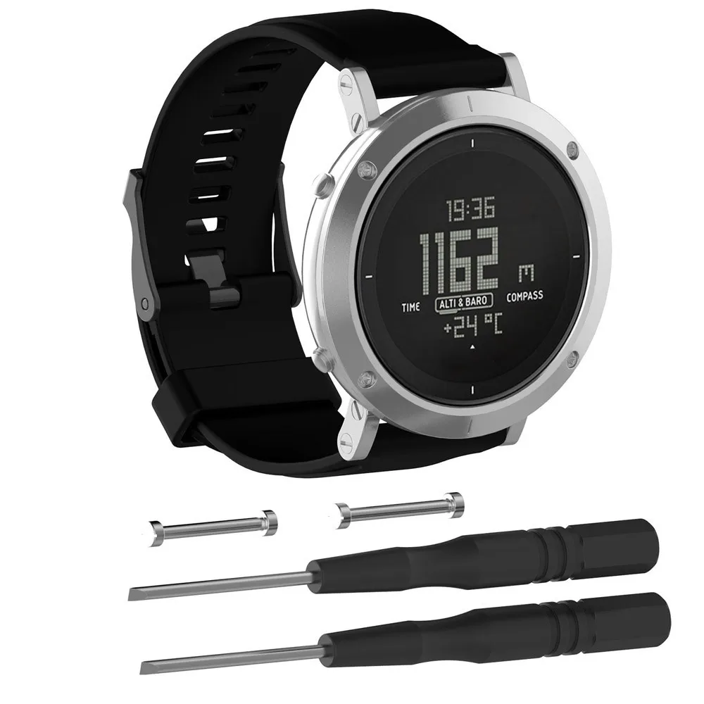 Ремешок для часов SUUNTO CORE, роскошные резиновые часы, сменный ремешок для SUUNTO CORE, уличные часы, ремешок для часов J3